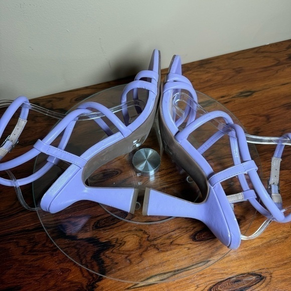 BP. Ashlyn Square Toe Strappy Sandal - purple betta - size 6.5 - Picture 9 of 16